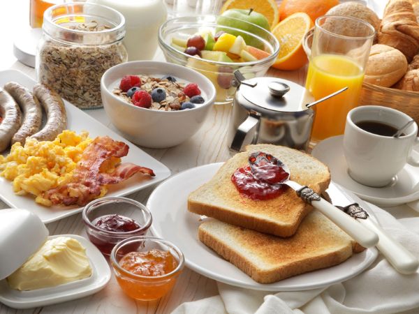 Breakfast at Hotel