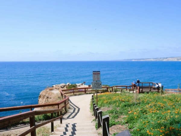 La Jolla Cove San Diego during Spring