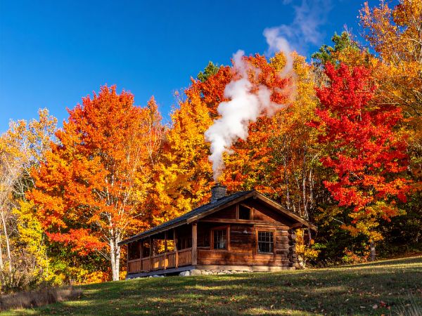 Stowe Vermont Autumn image