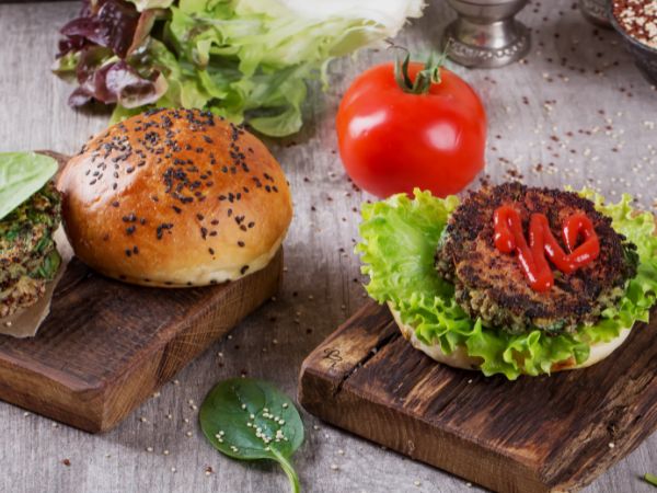 Vegan burger 