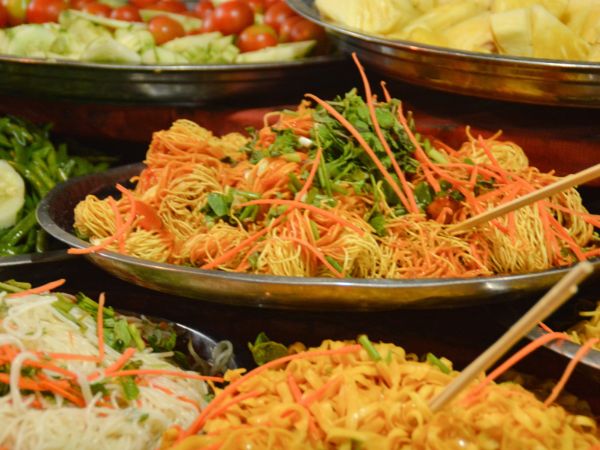 Vegetarian buffet 